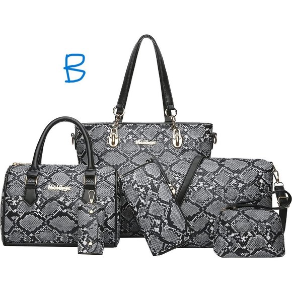 New 6 in 1 bundle * Designer Purses and Handbags - Picture 2 of 9